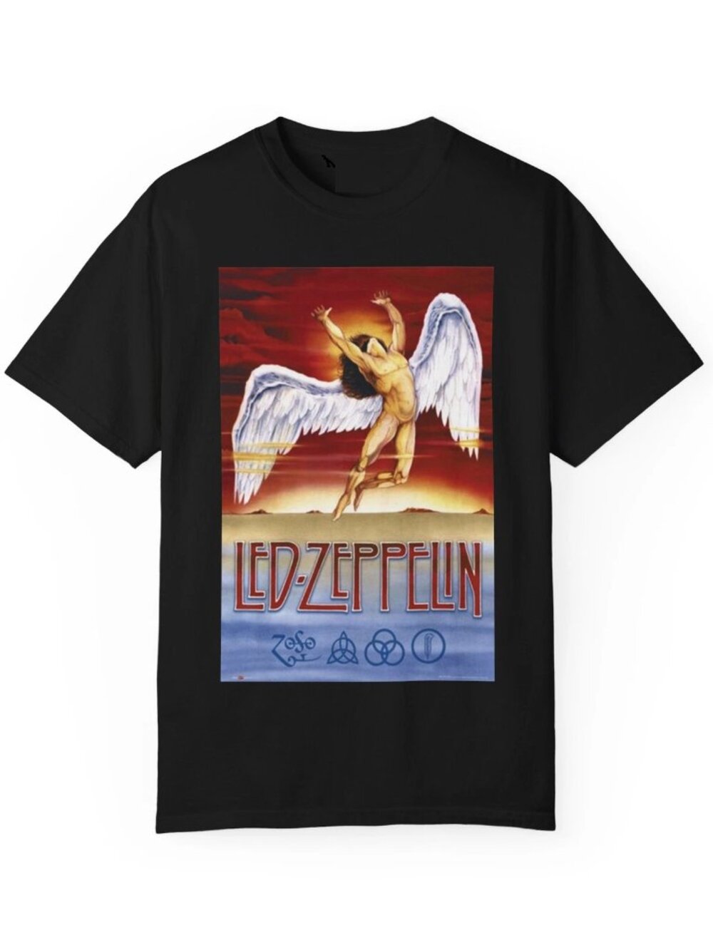 Led Zeppelin Icarus Angel Graphic T-Shirt 301 - Picture 1 of 5